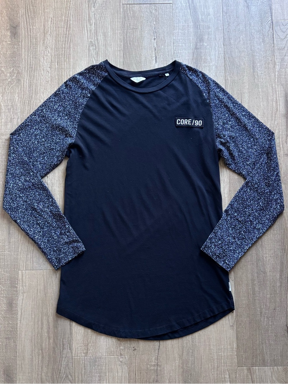 Jack & Jones Black and Gray T-Shirt
